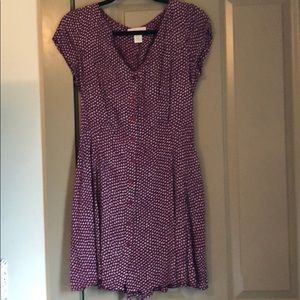 Band of gypsies button down shift dress